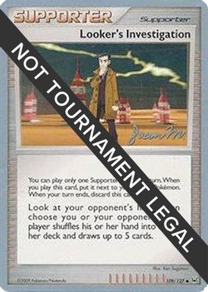 Looker's Investigation - 2009 (Jason Martinez) 109 - World Championship Decks - Poke-Collect