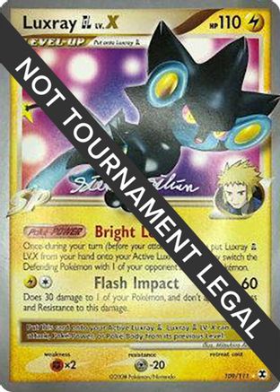 Luxray GL LV.X - 2009 (Stephen Silvestro) 109 - World Championship Decks - Poke-Collect