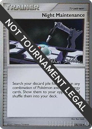 Night Maintenance - 2009 (Stephen Silvestro) 120 - World Championship Decks - Poke-Collect