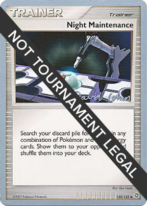 Night Maintenance - 2009 (David Cohen) 120 - World Championship Decks - Poke-Collect