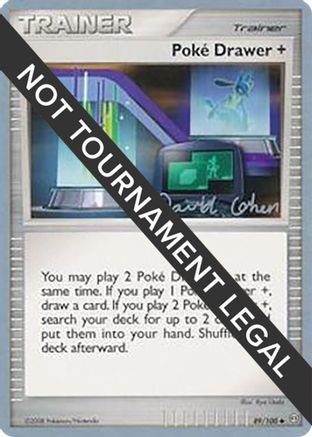 Poke Drawer + - 2009 (David Cohen) 89 - World Championship Decks - Poke-Collect