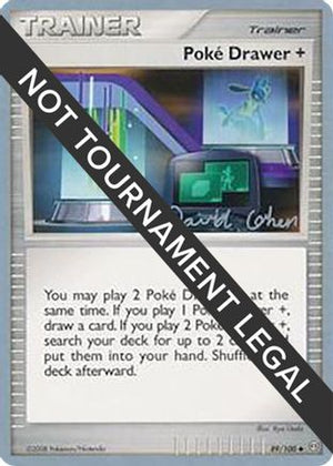 Poke Drawer + - 2009 (David Cohen) 89 - World Championship Decks - Poke-Collect