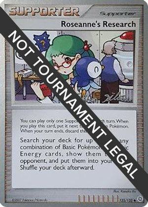 Roseanne's Research - 2009 (Stephen Silvestro) 125 - World Championship Decks - Poke-Collect