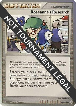 Roseanne's Research - 2009 (Jason Martinez) 125 - World Championship Decks - Poke-Collect