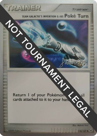 Team Galactic's Invention G-105 Poke Turn - 2009 (Jason Martinez) 118 - World Championship Decks - Poke-Collect