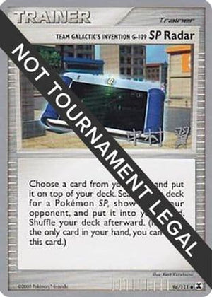 Team Galactic's Invention G-109 SP Radar - 2009 (Tsubasa Nakamura) 96 - World Championship Decks - Poke-Collect