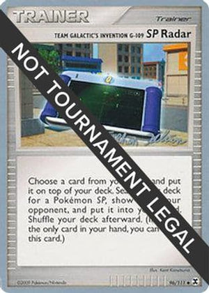 Team Galactic's Invention G-109 SP Radar - 2009 (Stephen Silvestro) 96 - World Championship Decks - Poke-Collect