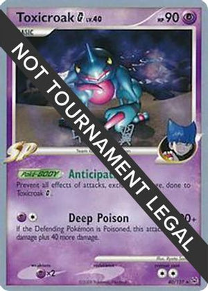 Toxicroak G (40) - 2009 (Tsubasa Nakamura) 40 - World Championship Decks - Poke-Collect