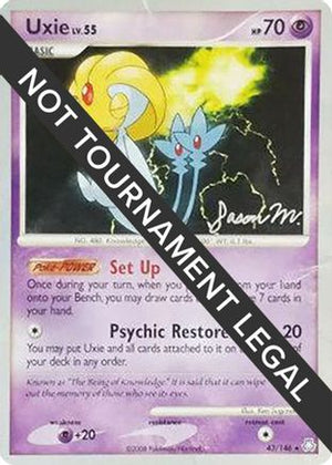 Uxie - 2009 (Jason Martinez) 43 - World Championship Decks - Poke-Collect