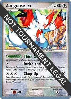 Zangoose - 2009 (Jason Martinez) 66 - World Championship Decks