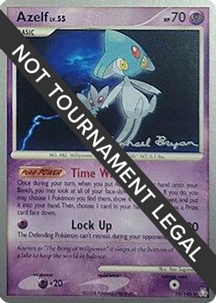 Azelf (19) - 2010 (Mychael Bryan) 19 - World Championship Decks - Poke-Collect