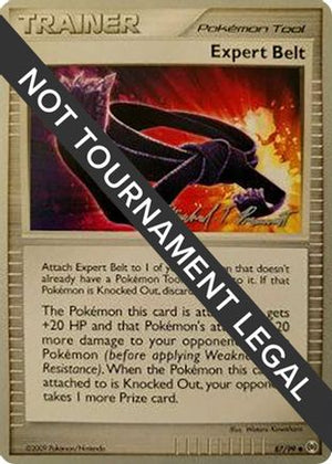 Expert Belt - 2010 (Michael Pramawat) 87 - World Championship Decks - Poke-Collect