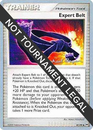 Expert Belt - 2010 (Mychael Bryan) 87 - World Championship Decks - Poke-Collect