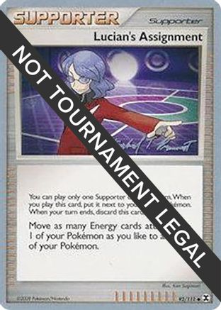 Lucian's Assignment - 2010 (Michael Pramawat) 92 - World Championship Decks - Poke-Collect
