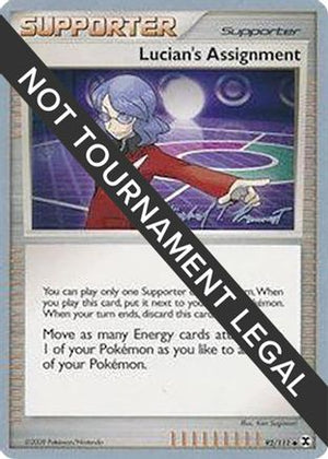 Lucian's Assignment - 2010 (Michael Pramawat) 92 - World Championship Decks - Poke-Collect