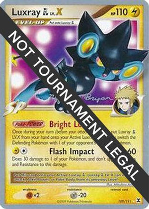 Luxray GL LV.X - 2010 (Mychael Bryan) 109 - World Championship Decks - Poke-Collect