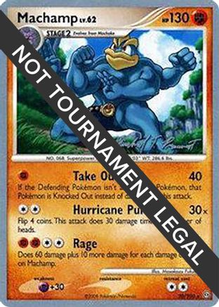 Machamp - 2010 (Michael Pramawat) 20 - World Championship Decks - Poke-Collect