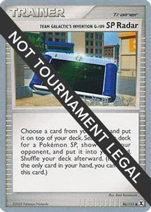Team Galactic's Invention G-109 SP Radar - 2010 (Yuta Komatsuda) 96 - World Championship Decks - Poke-Collect