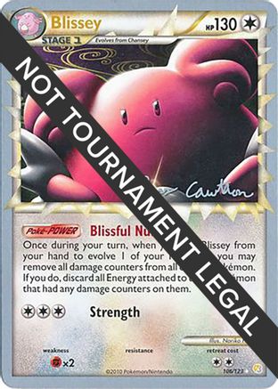 Blissey - 2011 (Ross Cawthon) 106 - World Championship Decks - Poke-Collect
