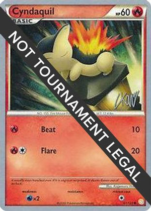 Cyndaquil - 2011 (Christopher Kan) 61 - World Championship Decks