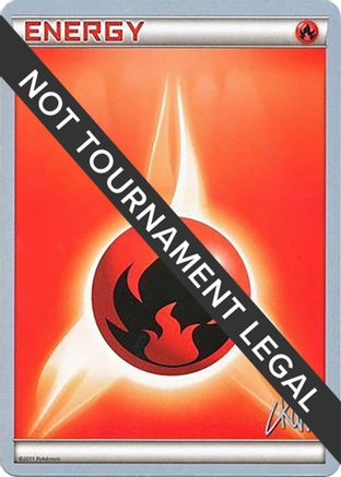 Fire Energy - 2011 (Christopher Kan) - World Championship Decks - Poke-Collect