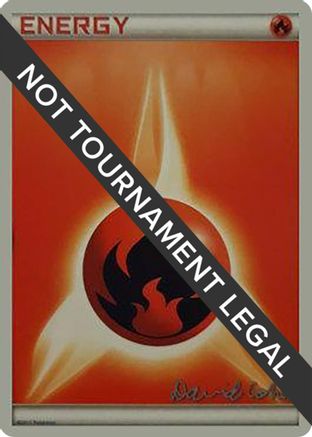 Fire Energy - 2011 (David Cohen) - World Championship Decks - Poke-Collect