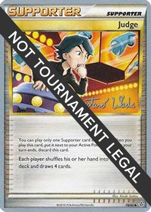Judge - 2011 (Gustavo Wada) 78 - World Championship Decks - Poke-Collect