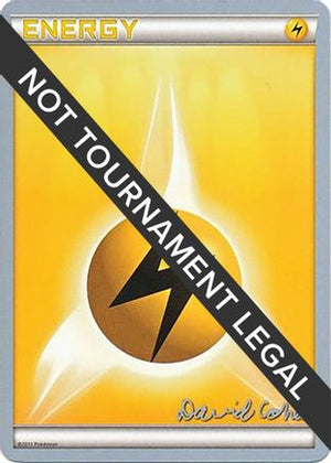 Lightning Energy - 2011 (David Cohen) - World Championship Decks - Poke-Collect