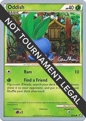 Oddish - 2011 (Ross Cawthon) 60 - World Championship Decks - Poke-Collect