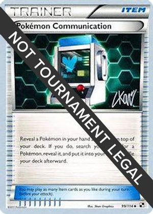 Pokemon Communication - 2011 (Christopher Kan) 99 - World Championship Decks - Poke-Collect
