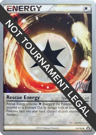Rescue Energy - 2011 (Christopher Kan) 90 - World Championship Decks - Poke-Collect