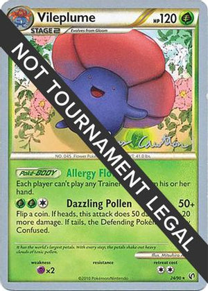 Vileplume - 2011 (Ross Cawthon) 24 - World Championship Decks - Poke-Collect
