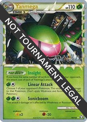 Yanmega - 2011 (Gustavo Wada) 98 - World Championship Decks - Poke-Collect
