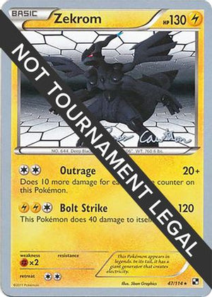 Zekrom - 2011 (Ross Cawthon) 47 - World Championship Decks - Poke-Collect
