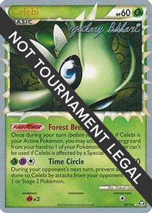 Celebi - 2012 (Zachary Bokhari) 92 - World Championship Decks - Poke-Collect
