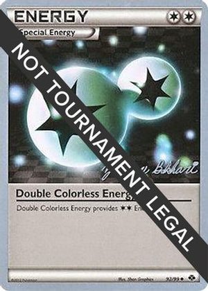 Double Colorless Energy - 2012 (Zachary Bokhari) 92 - World Championship Decks - Poke-Collect