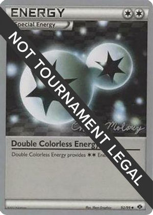 Double Colorless Energy - 2012 (Chase Moloney) 92 - World Championship Decks - Poke-Collect