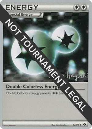 Double Colorless Energy - 2012 (Shuto Itagaki) 92 - World Championship Decks - Poke-Collect