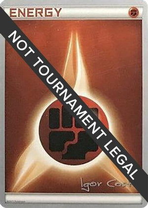 Fighting Energy - 2012 (Igor Costa) - World Championship Decks - Poke-Collect