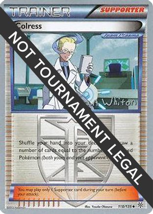 Colress - 2013 (Ian Whiton) 118 - World Championship Decks - Poke-Collect