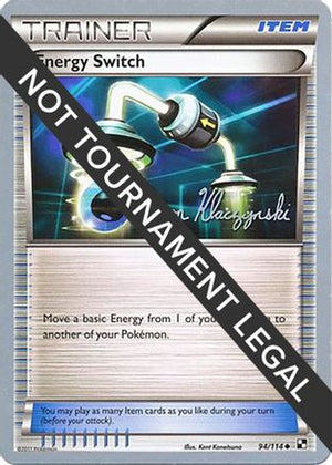 Energy Switch - 2013 (Jason Klaczynski) 94 - World Championship Decks - Poke-Collect