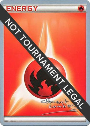 Fire Energy - 2013 (Clement Lamberton) - World Championship Decks - Poke-Collect