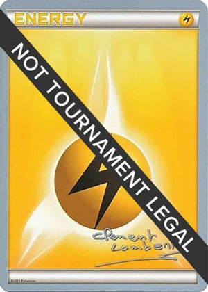 Lightning Energy - 2013 (Clement Lamberton) - World Championship Decks - Poke-Collect
