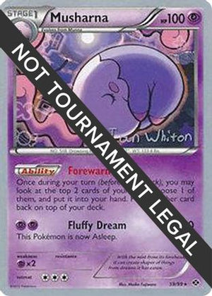 Musharna - 2013 (Ian Whiton) 59 - World Championship Decks - Poke-Collect