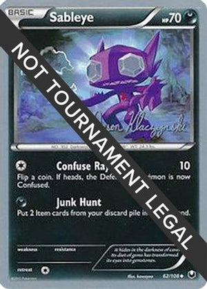 Sableye - 2013 (Jason Klaczynski) 62 - World Championship Decks - Poke-Collect