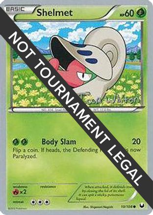 Shelmet - 2013 (Ian Whiton) 10 - World Championship Decks - Poke-Collect