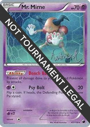 Mr. Mime - 2014 (Andrew Estrada) 47 - World Championship Decks - Poke-Collect