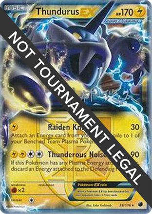 Thundurus EX - 2014 (Haruto Kobayashi) 38 - World Championship Decks - Poke-Collect
