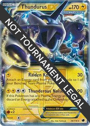 Thundurus EX - 2014 (Haruto Kobayashi) 38 - World Championship Decks - Poke-Collect
