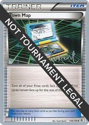 Town Map - 2014 (Andrew Estrada) 136 - World Championship Decks - Poke-Collect